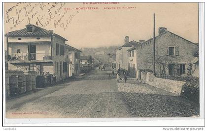W713/C P A  MONTREJEAU (31) AVENUE DE POLIGNAC
