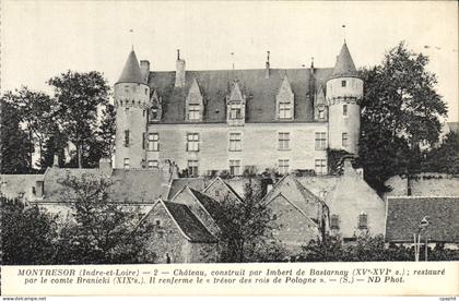 CPA Montresor Chateau
