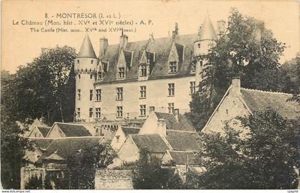 CPA Montresor I et L Le Chateau Mon hist