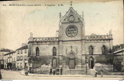 CPA Montreuil Sous Bois L'Eglise