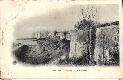 CPA Montreuil sur Mer Les Remparts