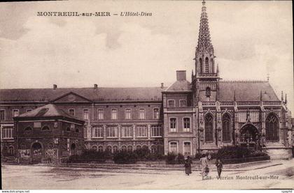 CPA Montreuil Sur Mer L'Hotel Dieu