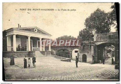 CPA Fort Du Mont Valerien Le Poste de Police