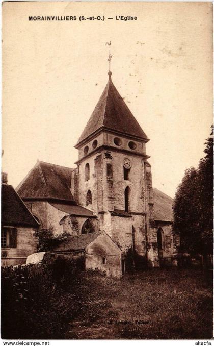 CPA MORAINVILLIERS - L'Église (102543)