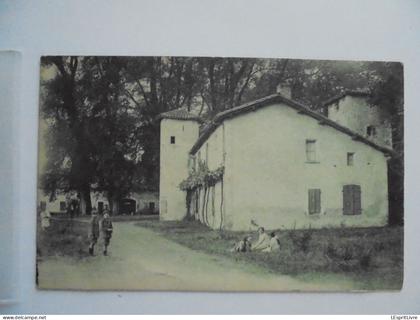 MORCENX Château de Moré Animée Carte Postale