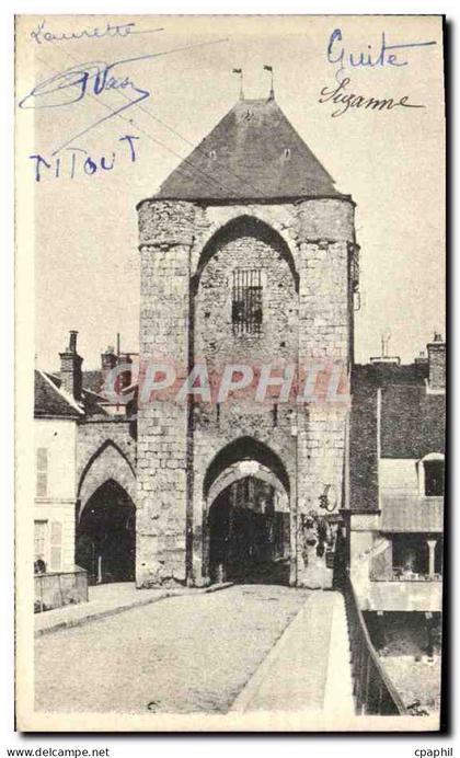 CPA Moret Porte De Samois