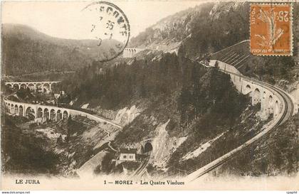 CPA Morez Le Quatre Viaducs