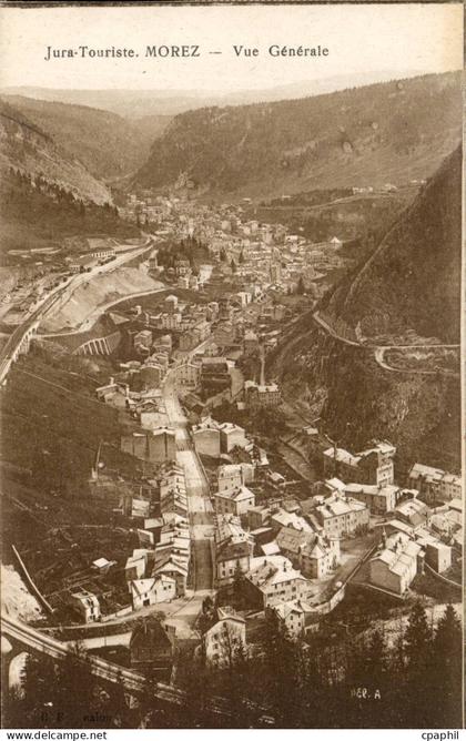CPA Morez Vue generale