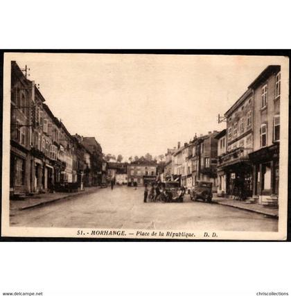 57 - MORHANGE (Moselle) - Place de la République