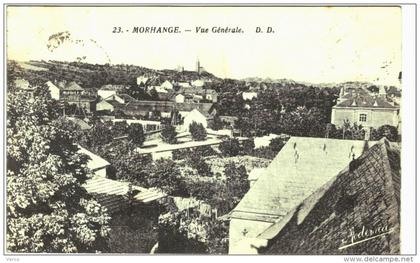 Carte Postale Ancienne de MORHANGE
