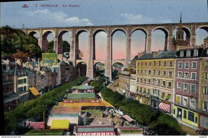 CPA Morlaix Le Viaduc