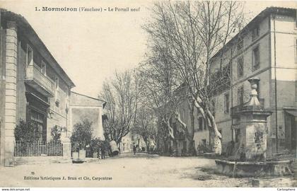 CPA 84 Vaucluse > Mormoiron Le Portail Neuf
