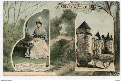Gacé Arrondissement de Mortagne-au-Perche.Souvenir de...