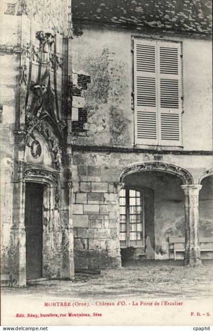 CPA Mortree Chateau d'O La porte de l'escalier
