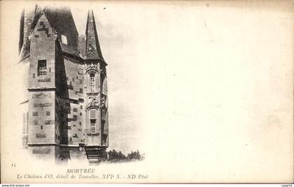 CPA Mortree Le Chateau d'O Detial de Tourelles