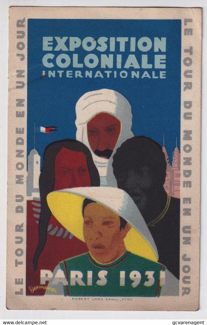 EXPOSITION COLONIALE INTERNATIONALE PARIS 1931  2 SCANS