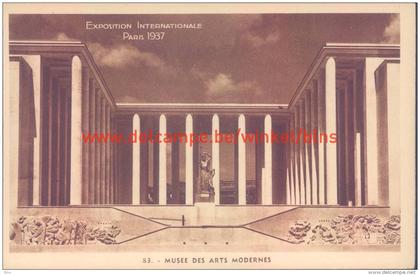 Musee des arts modernes. Expo Paris 1937.