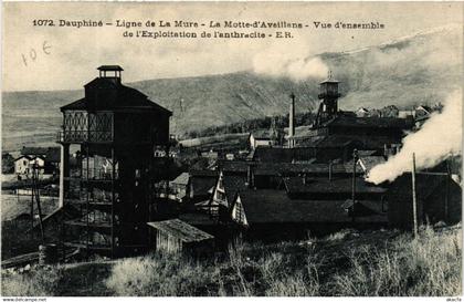 CPA Ligne de LA MURE - La Motte-d'Aveillans - Vue d'ensemble (489572)