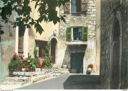 CPM Mougins (A M)Entree de l'Eglise et Quartier de la Tour