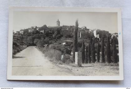 Cpsm, Mougins, vue générale, Alpes Maritimes 06