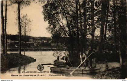 CPA Mours Embouchure du Ru FRANCE (1307756)