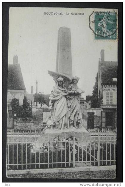 60 Mouy monument aux morts    D60D  K60439K  C60439C RH044762