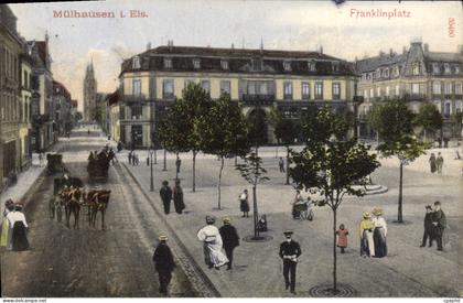 CPA Mulhouse Franklinplatz