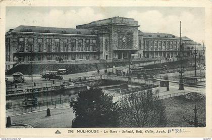 CPA Mulhouse La Gare