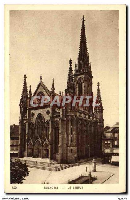 CPA Mulhouse Le Temple