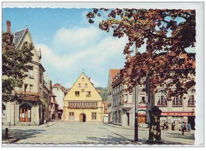 SUPERBE CPM...MUNSTER... LA MAIRIE.