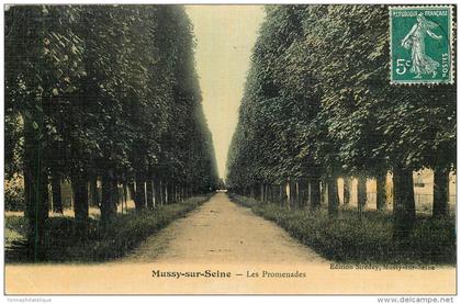 10 - MUSSY sur SEINE - promenade