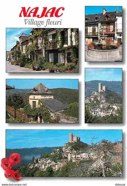 12 - Najac - Multivues - CPM - Voir Scans Recto-Verso