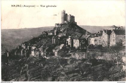 CPA Carte Postale France-Najac- Vue générale 1931 VM45319