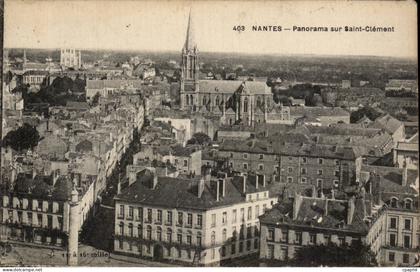 CPA Nantes Panorama sur Saint Clement