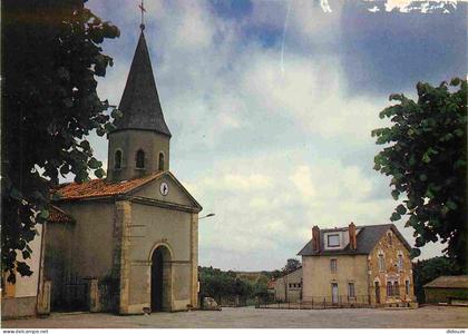 87 - Nantiat - Eglise St Jean-Baptiste - CPM - Etat abîmée en haut à droite - Voir Scans Recto-Verso
