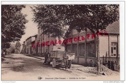 87 - NANTIAT - ENTREE DE LA GARE