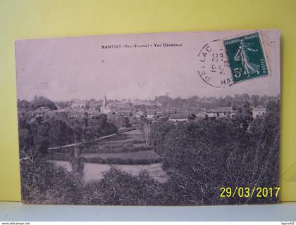 NANTIAT (HAUTE-VIENNE) VUE GENERALE