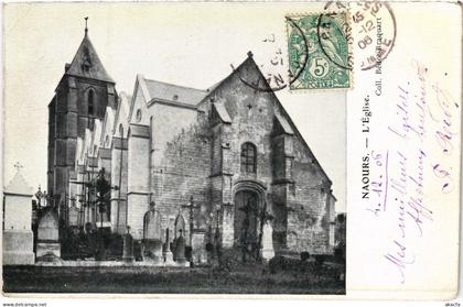 CPA Naours eglise (1498090)