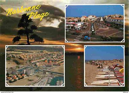 Carte Postale - 11 - Narbonne - Narbonne Plage - Multivues - Automobiles - Carte Neuve - CPM - Voir Scans Recto-Verso -