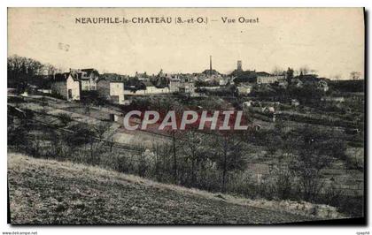 CPA Neauphle le Chateau Vue Ouest