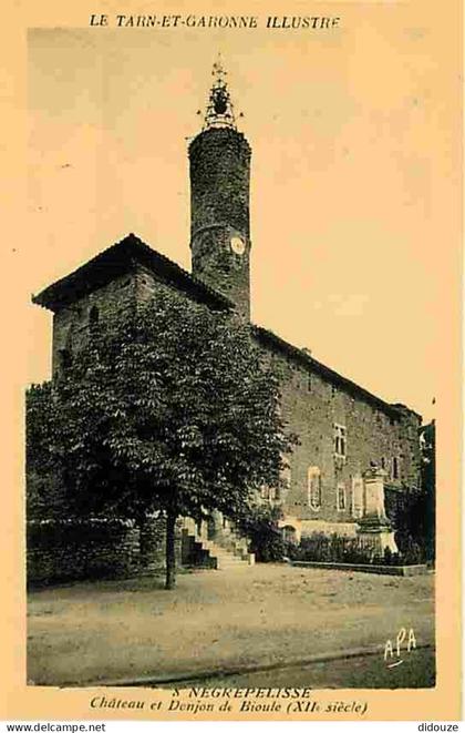 82 - Nègrepelisse - Château et Donjon de Bioule - Carte Neuve - CPA - Voir Scans Recto-Verso