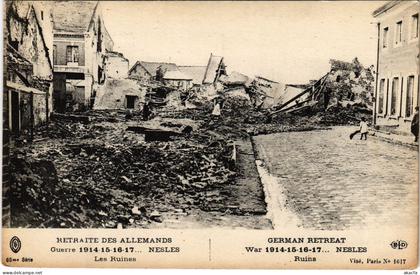 CPA Nesle les ruines (1498102)
