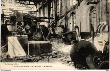 CPA Usines de NESLE - Cyanures (989049)