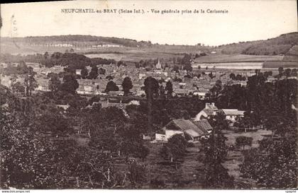 CPA Neufchatel En Bray Vue Generale Prise De la Ceriseraie