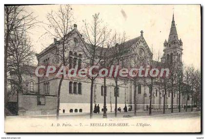 CPA Neuilly Sur Seine L'Eglise