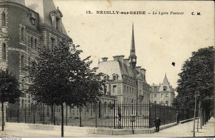 CPA Neuilly Sur Seine Le Lycee Pasteur