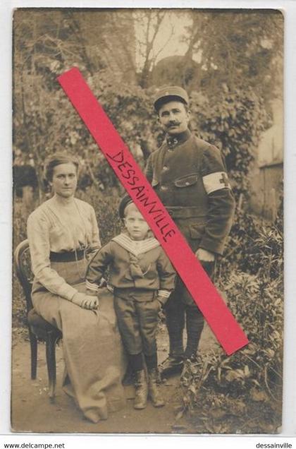 LOIR ET CHER - NEUNG SUR BEUVRON - MILITAIRE SERVICE SANITAIRE 5° REGIMENT - CARTE PHOTO