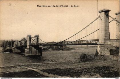 CPA NEUVILLE-sur-SAONE - Le Pont (639832)