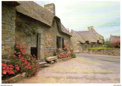 Névez (29) : hameau de Kérascoet