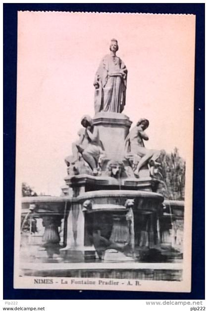 Nimes - La Fontaine Pradier